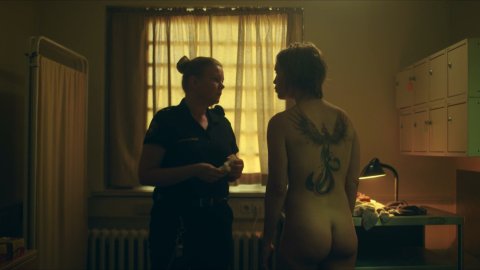 Nina Dogg Filippusdottir - Nudity in Prisoners s01e02 (2017)