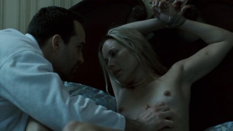 Maria Bello - Nudity in Downloading Nancy (2008)