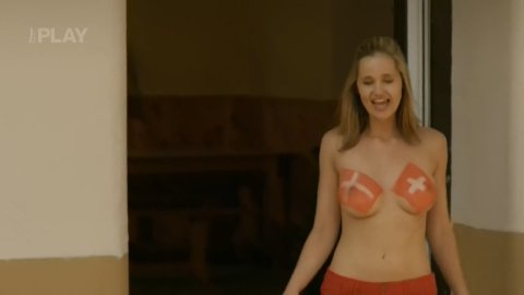 Lenka Juroskova - Nudity in Vinaři s02e10 (2015)