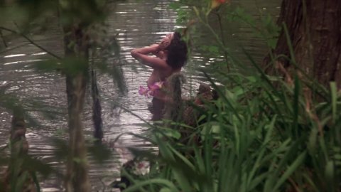 Adrienne Barbeau - Nudity in Swamp Thing (1982)