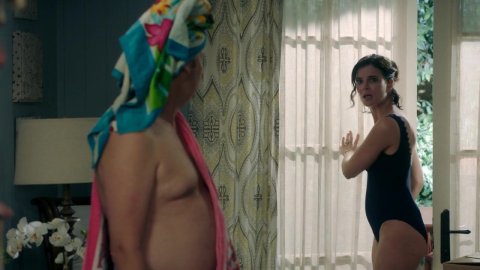 Betsy Brandt - Nudity in Life in Pieces s03e01 (2016)