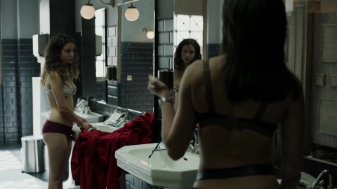 Maria Pedraza, Alba Flores - Nudity in Money Heist s01e10 (2017)