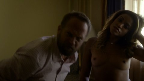 Vivian Lamolli - Nudity in Bosch s02e01 (2016)