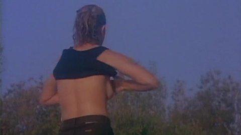 Denise Crosby - Nudity in Eliminators (1986)