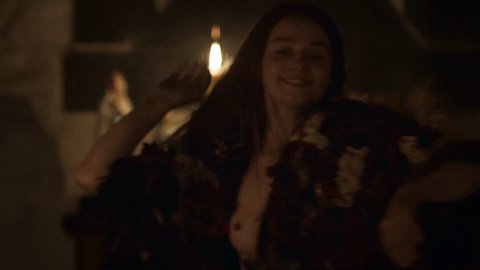 Jessica Barden - Nudity in Lambs of God s01e01-02 (2019)