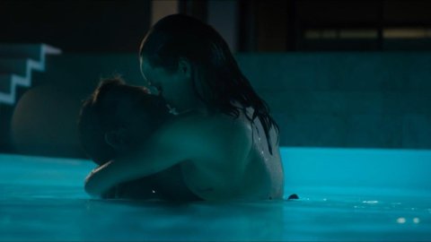 Taylor Schilling - Nudity in The Titan (2018)