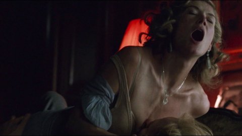 Rosamund Pike - Nudity in The Man with the Iron Heart (2017)