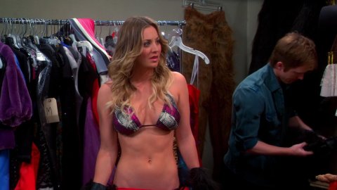 Kaley Cuoco - Nudity in The Big Bang Theory s07e19 (2014)