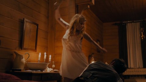 Alice Eve - Nudity in The Stolen (2017)