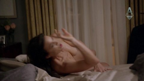 Carla Gugino - Nudity in The Brink s01e02-03 (2015)