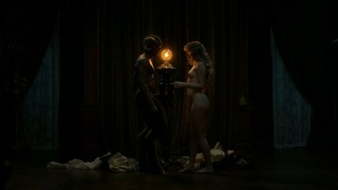 Tamzin Merchant - Nudity in Carnival Row s01e07-08 (2019)