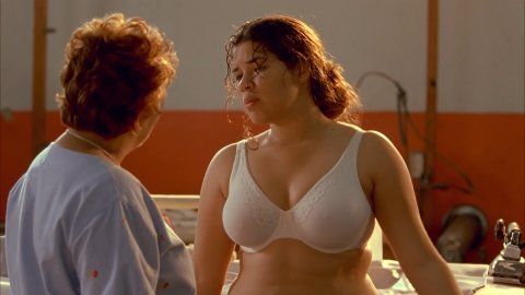 America Ferrera - Nudity in Real Women Have Curves (2002)