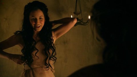 Delaney Tabron - Nudity in Spartacus s02e05 (2012)